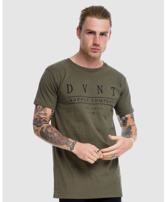 DVNT - Deluxe Tee - T-Shirts & Singlets (Olive) Deluxe Tee