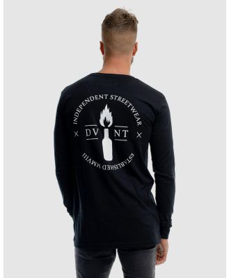 DVNT - NYC Long Sleeve Tee - Long Sleeve T-Shirts (Black) NYC Long Sleeve Tee