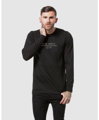 DVNT - Revolution Long Sleeve Tee - Long Sleeve T-Shirts (Black) Revolution Long Sleeve Tee