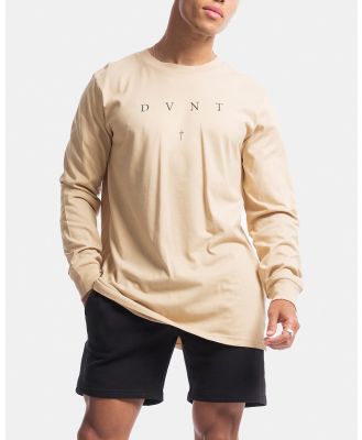 DVNT - Saint Long Sleeve Tee - Long Sleeve T-Shirts (Camel) Saint Long Sleeve Tee