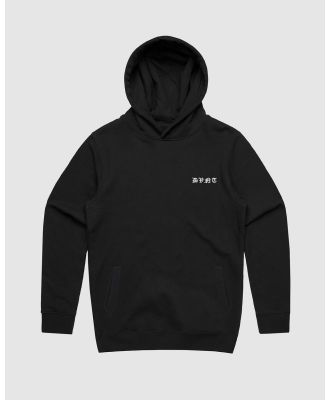 DVNT - Saxon Embroidery Hoodie   Youth - Hoodies (Black) Saxon Embroidery Hoodie - Youth