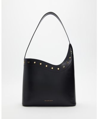 Dylan Kain - The Londyn Studded Bag - Handbags (Black & Warm Gold) The Londyn Studded Bag