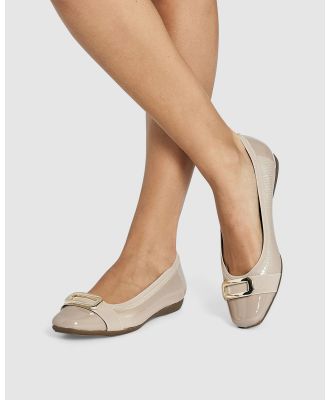 Easy Steps - Tamsin - Ballet Flats (NUDE) Tamsin