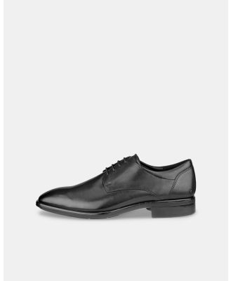 ECCO - Men's Citytray Derby Shoes - Dress Shoes (Black) Men's Citytray Derby Shoes