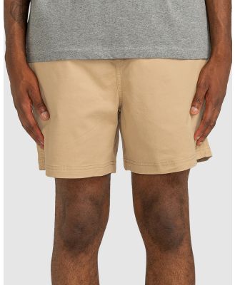 Element - Valley Twill Elasticized Shorts - Shorts (OXFORD TAN) Valley Twill Elasticized Shorts