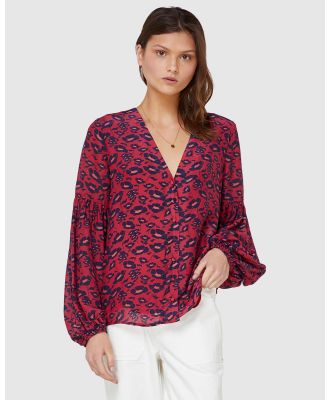 Elka Collective - Ren Shirt - Tops (Bold Floral) Ren Shirt