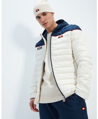 Ellesse - Lombardy 2 Puffer Jacket - Coats & Jackets (WHITE) Lombardy 2 Puffer Jacket