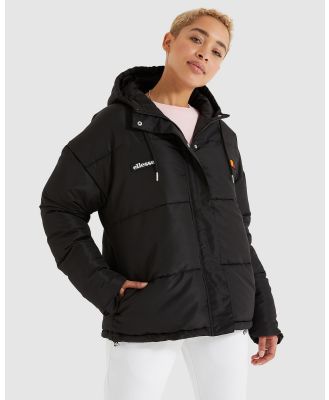Ellesse - Pejo Puffer Jacket - Coats & Jackets (BLACK) Pejo Puffer Jacket