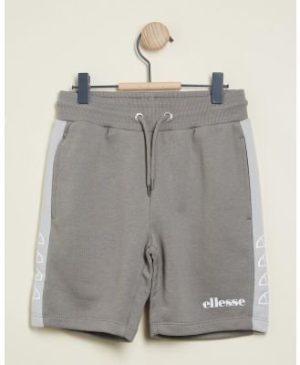 Ellesse - Puin Shorts   Teens - Shorts (Grey) Puin Shorts - Teens