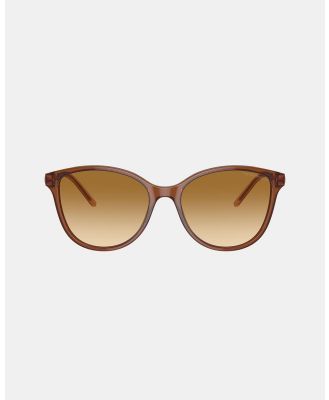 Emporio Armani - 0EA4220 - Sunglasses (Light Brown) 0EA4220