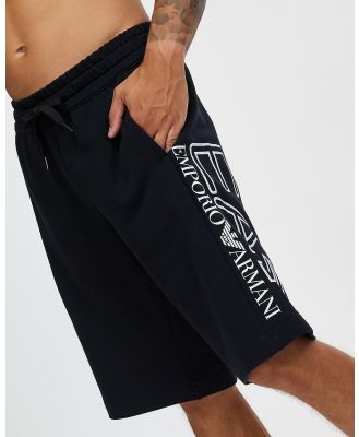 Emporio Armani EA7 - Bermuda Shorts - Shorts (Black) Bermuda Shorts