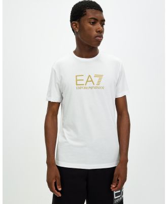 Emporio Armani EA7 - T Shirt - T-Shirts & Singlets (White) T-Shirt
