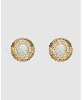 Emporio Armani - Gold Tone Earring - Jewellery (Gold) Gold-Tone Earring