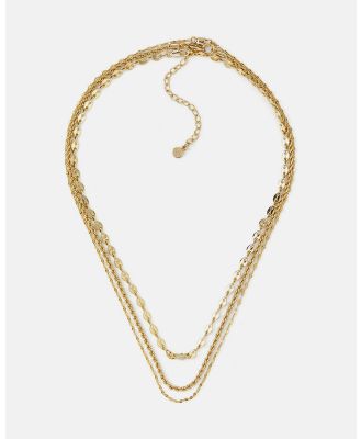 Emporio Armani - Gold Tone Necklace - Jewellery (Gold) Gold Tone Necklace