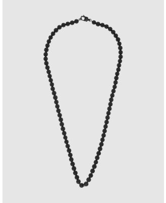 Emporio Armani - Iconic Trend Black Necklace - Jewellery (Black) Iconic Trend Black Necklace