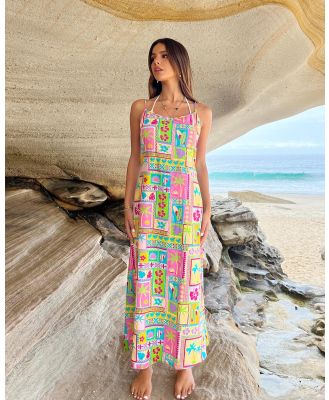 Endless - Linen Blend Maxi Dress - Clothing (Palm Island) Linen Blend Maxi Dress