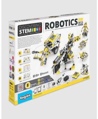 Engino - Engino   Discovering STEM   Robotics    ERP Mini - Colouring Books (Yellow) Engino - Discovering STEM - Robotics -  ERP Mini