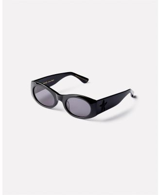 Epokhe - Suede - Sunglasses (Black Polished / Black) Suede