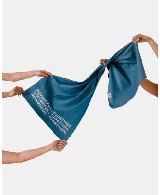 ES Fit - Full Size Sweat Towel - Gym & Yoga (Blue) Full Size Sweat Towel