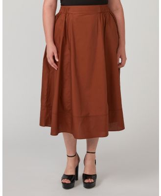 Estelle - Mahana Skirt - Skirts (Cinnamon) Mahana Skirt