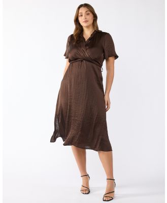 Estelle - Mirage Oasis Dress - Dresses (Chocolate) Mirage Oasis Dress