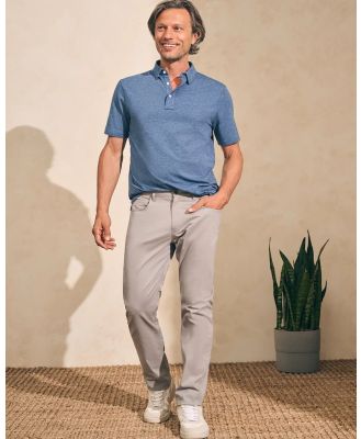 Faherty - SS Movement Polo - Shirts & Polos (Blue) SS Movement Polo