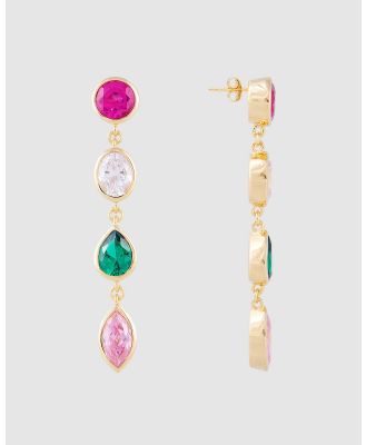 FAIRLEY - Lagos Cocktail Earrings - Jewellery (Pink) Lagos Cocktail Earrings