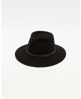 Fallen Broken Street - The Dingo Felt Hat - Hats (Black) The Dingo Felt Hat
