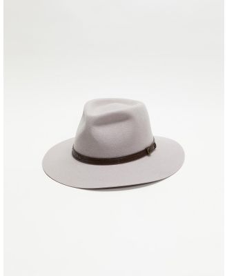 Fallen Broken Street - The Dingo Felt Hat - Hats (Grey) The Dingo Felt Hat