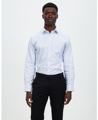 Farage - Jax Slim Shirt Bahama Stripe - Shirts & Polos (Sky) Jax Slim Shirt Bahama Stripe