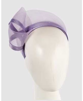 Fillies Collection - Lilac Headband Fascinator - Fascinators (Lilac) Lilac Headband Fascinator