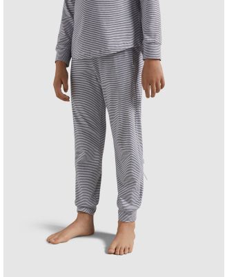 FINE-DAY - Kids Dream   Pants - Sleepwear (Coal Stripe) Kids Dream - Pants