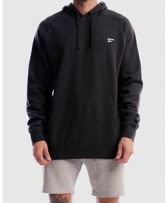 First Division - Performance Crest Rise Hoodie - Hoodies (Steel Grey) Performance Crest Rise Hoodie