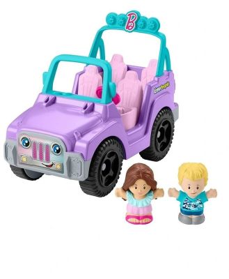 Fisher Price - Barbie Beach Cruiser By Little People - Plush dolls (Multi) Barbie Beach Cruiser By Little People