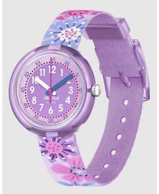 Flik Flak - Flower Chaos - Watches (Purple) Flower Chaos