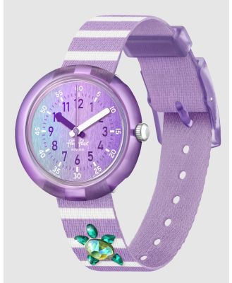 Flik Flak - Shining Turtle - Watches (Purple) Shining Turtle