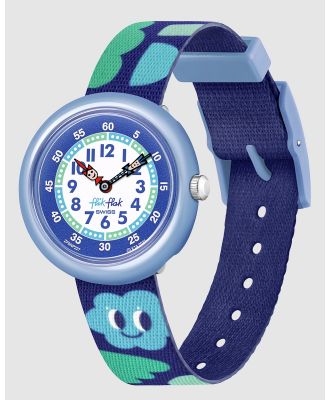 Flik Flak - Smiling Clouds - Watches (Blue) Smiling Clouds