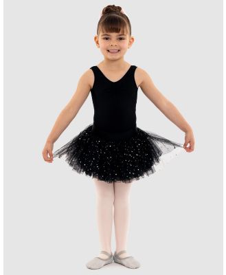 Flo Dancewear - Flo Sequin Tutu   Kids - Skirts (Black) Flo Sequin Tutu - Kids