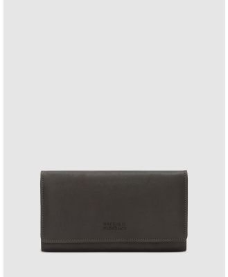 Florence - Carmen Chocolate Leather Wallet - Wallets (Chocolate) Carmen Chocolate Leather Wallet