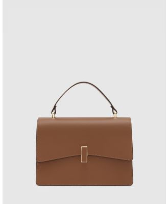 Florence - Francesca Tan Tote Bag - Handbags (Tan) Francesca Tan Tote Bag