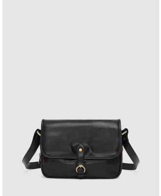 Florence - The Annabel Black Shoulder Bag - Satchels (Black) The Annabel Black Shoulder Bag