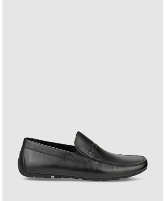 Florsheim - Crown Driver Shoes - Casual Shoes (Black) Crown Driver Shoes