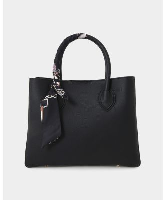 Forcast - Amelia 2 Way Leather Bag - Handbags (Black) Amelia 2 Way Leather Bag