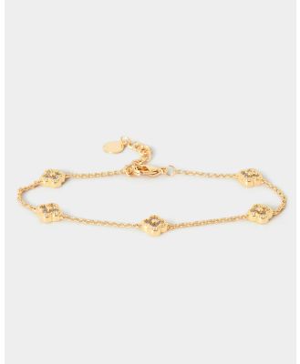Forcast - Amora 16k Gold Plated Bracelet - Jewellery (Gold) Amora 16k Gold Plated Bracelet