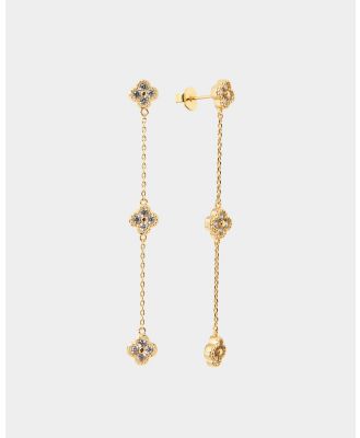 Forcast - Amora 16k Gold Plated Earrings - Jewellery (Gold) Amora 16k Gold Plated Earrings