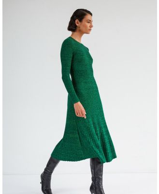 Forcast - Calliope A Line Knit Dress - Dresses (Green) Calliope A-Line Knit Dress