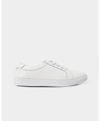 Forcast - Claire Leather Sneaker - Lifestyle Sneakers (Cream) Claire Leather Sneaker
