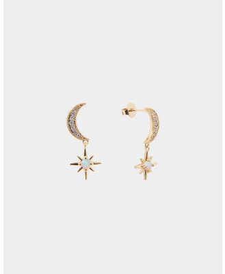 Forcast - Dana 16k Gold Plated Earrings - Jewellery (Gold) Dana 16k Gold Plated Earrings