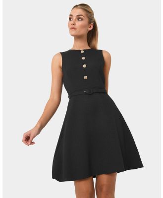 Forcast - Elise Sleeveless Dress - Dresses (Black) Elise Sleeveless Dress