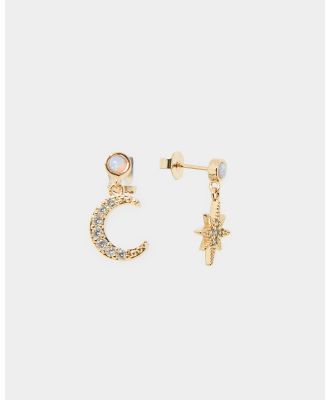 Forcast - Emani 16k Gold Plated Earrings - Jewellery (Metallic) Emani 16k Gold Plated Earrings